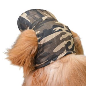 Camouflage Cotton Pet Cap for Dogs