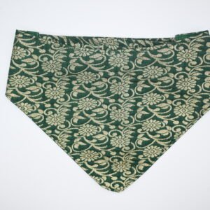 Festive Green Bandana for Dogs & Cats