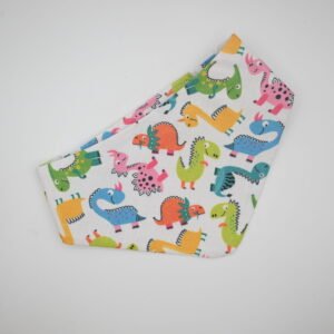 Mahinee Pets World Casual Colorful Dino Bandana for Dogs & Cats