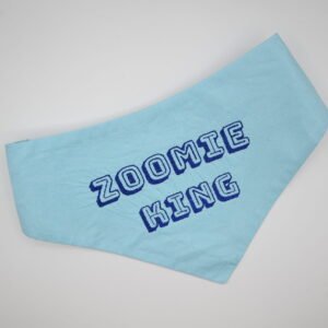 Mahinee Pets World Zoomie King Bandana for Dogs & Cats