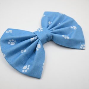 Everyday Sky Blue Paw Bow (Dogs & Cats)