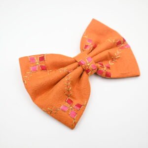 Radiant Orange Festive Bow (Dogs & Cats)